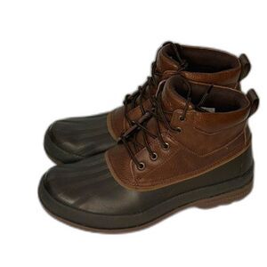 NEW Sperry Men’s Size 7.5 Cold Bay Chukka Boots Brown/Coffee STS 19556